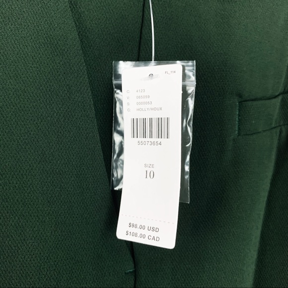 Anthropologie Sasha Button-fly Tapered Trousers - Picture 4 of 8